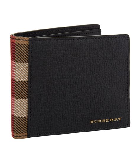 burberry black men's wallet|burberry wallet for men's sale.